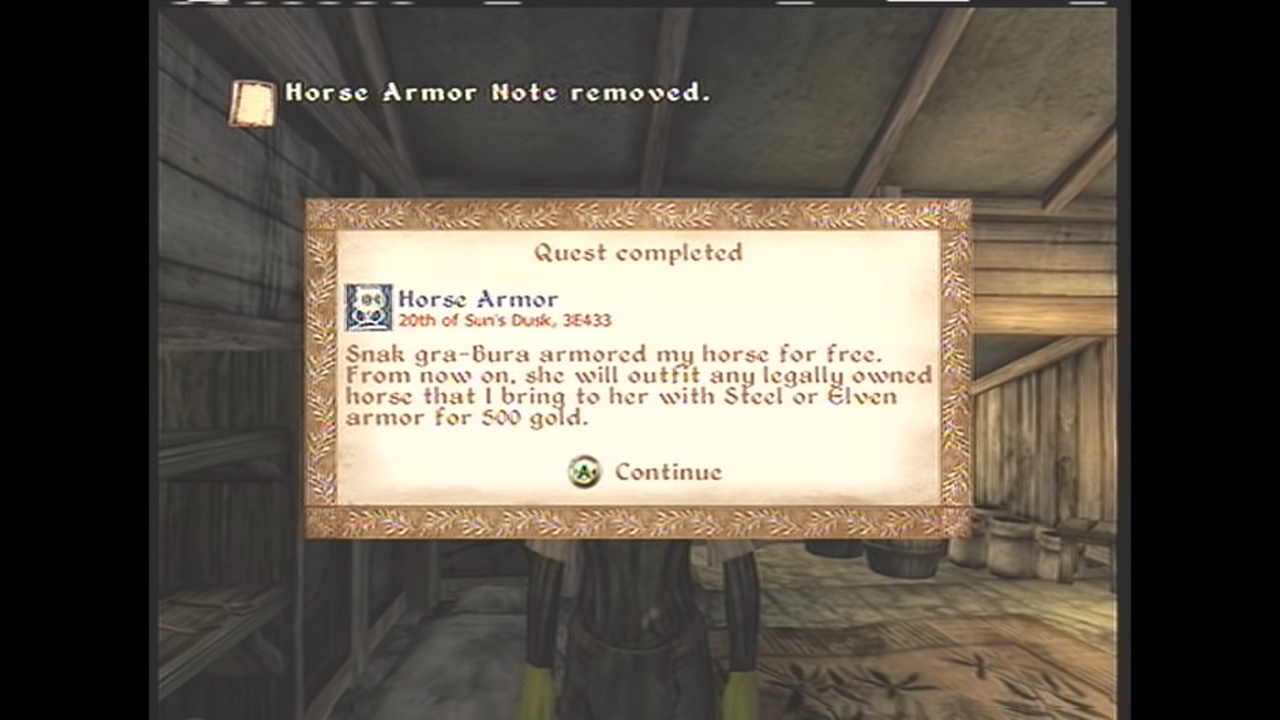The Elder Scrolls IV: Oblivion – Horse Armor Pack