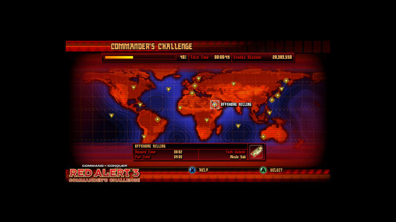 Command &amp; Conquer: Red Alert 3 – Commander’s Challenge