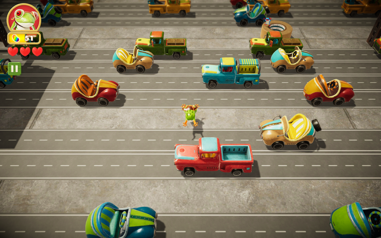 Frogger In Toy Town