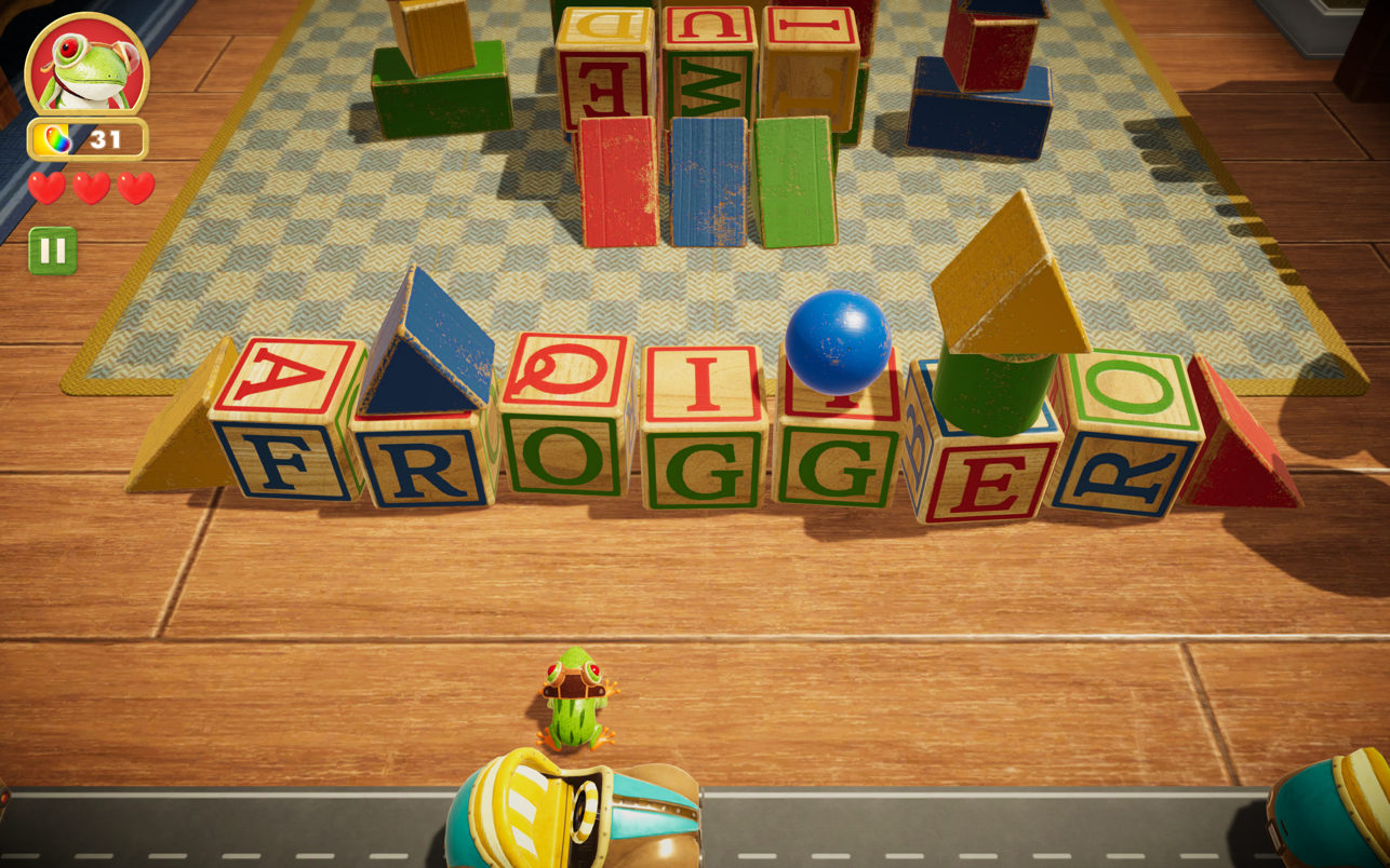 Frogger In Toy Town