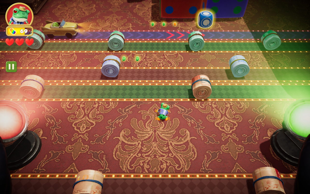 Frogger In Toy Town