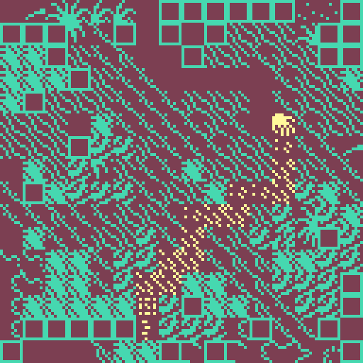 Moss as Texture as Space Folding Onto Itself