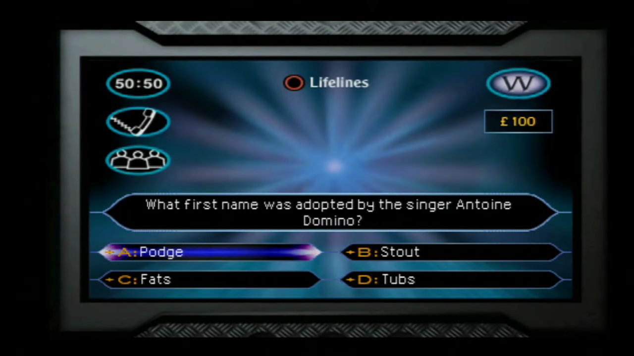 Who Wants to Be a Millionaire