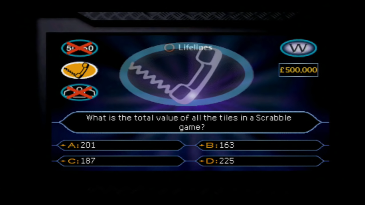 Who Wants to Be a Millionaire