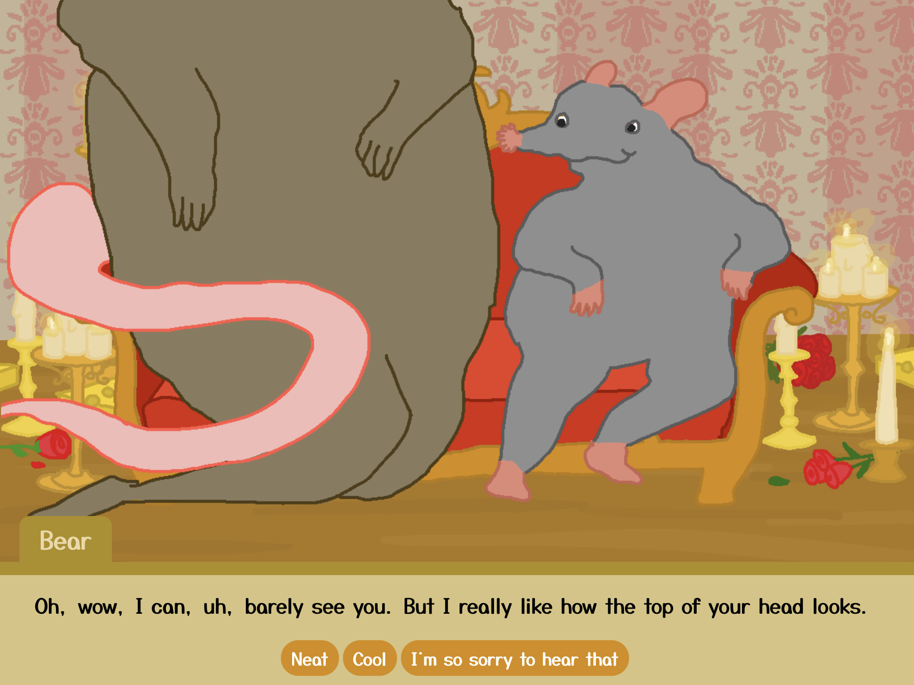 The Ratchelor: A Rat Dating Sim