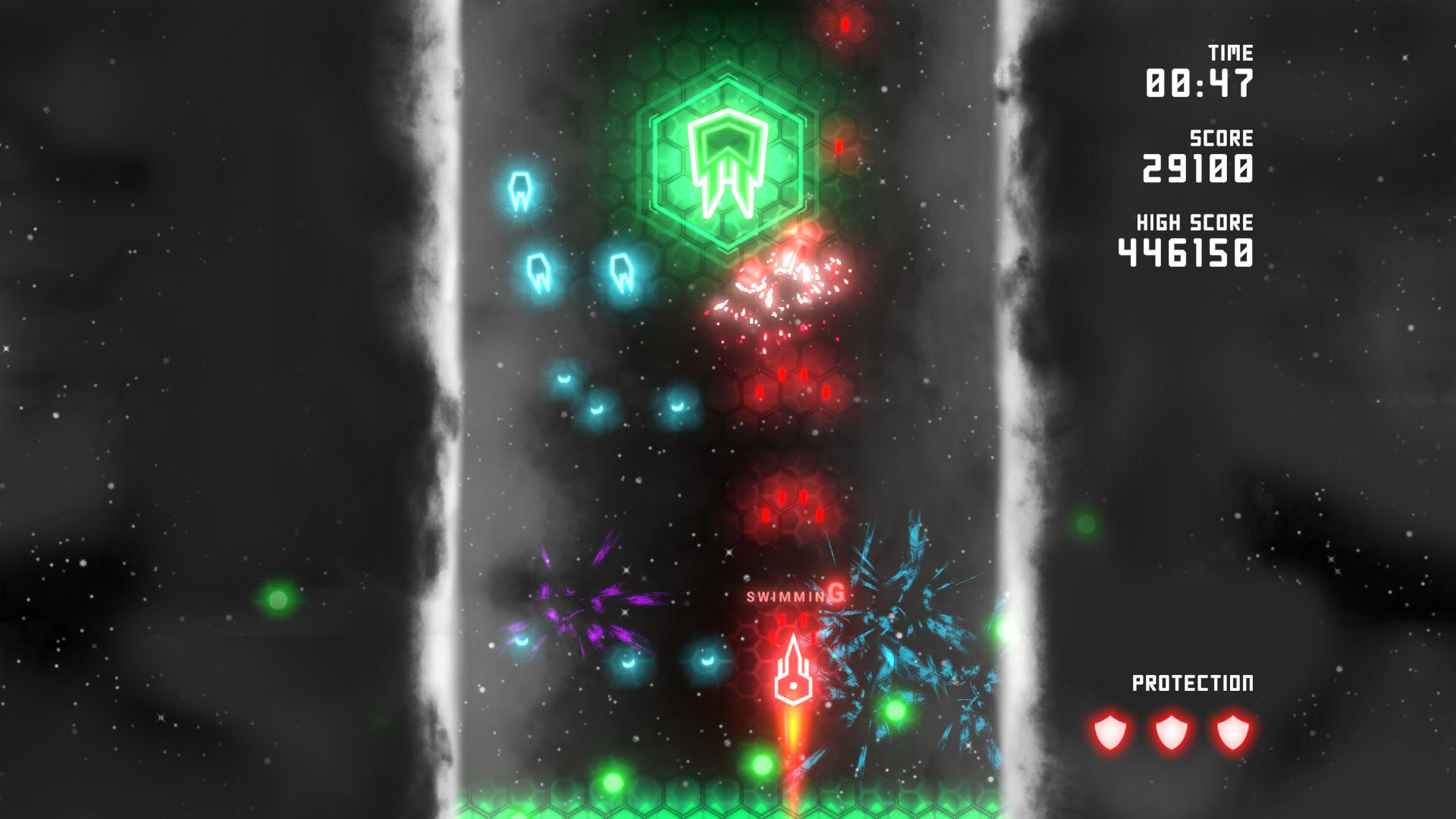 Neon Ships: The Type’em Up Shooter