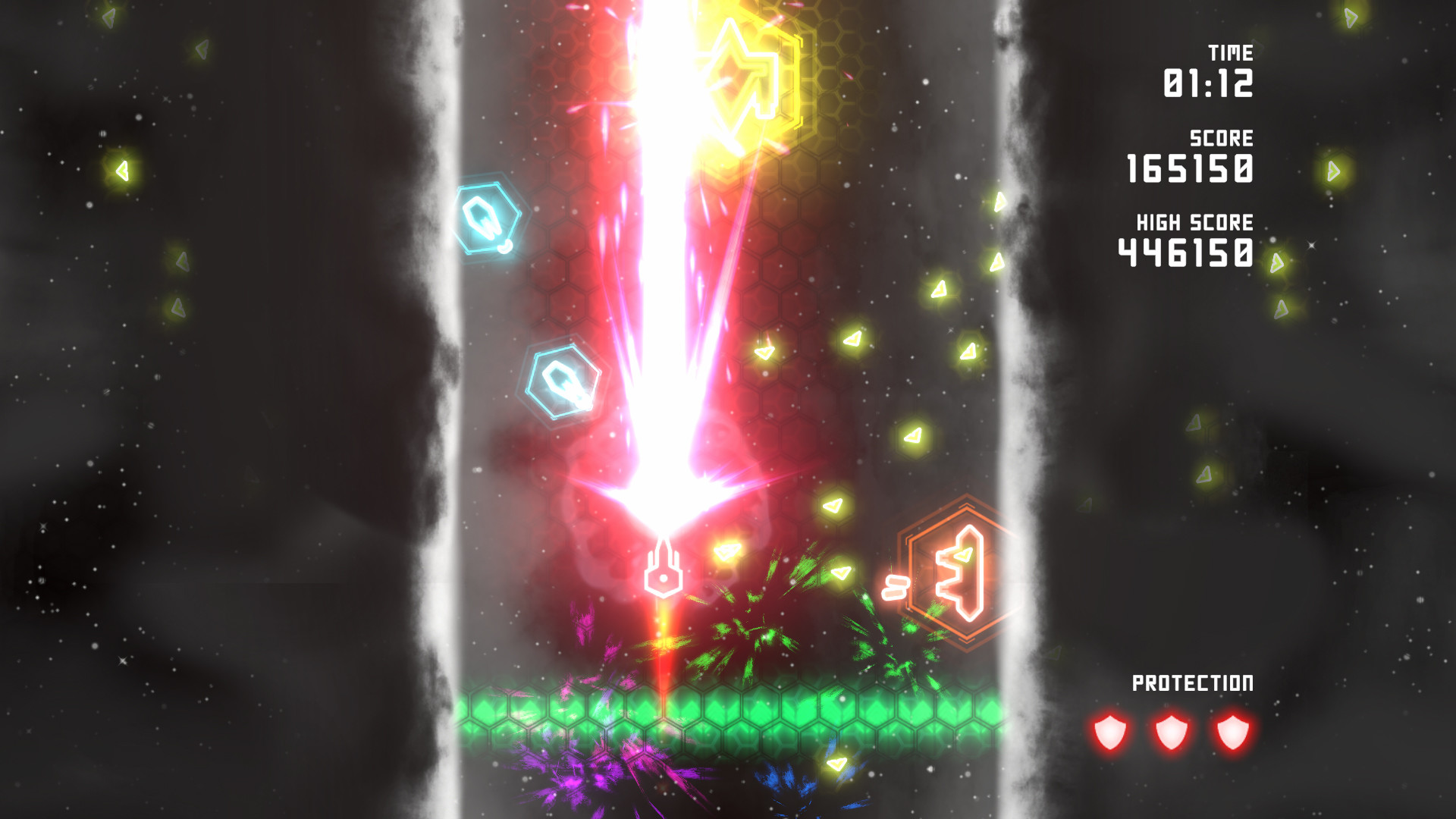 Neon Ships: The Type’em Up Shooter