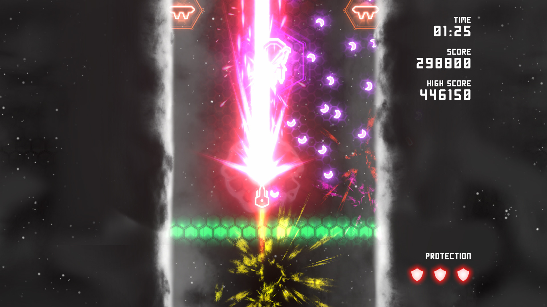 Neon Ships: The Type’em Up Shooter