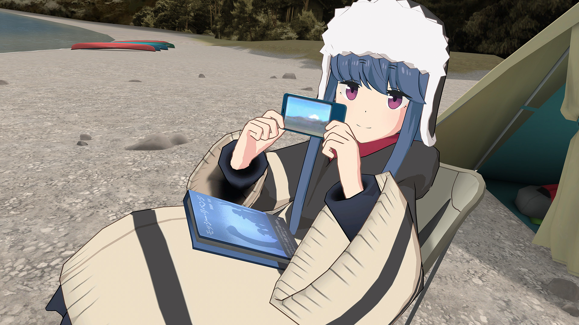 Laid-Back Camp: Virtual – Lake Motosu