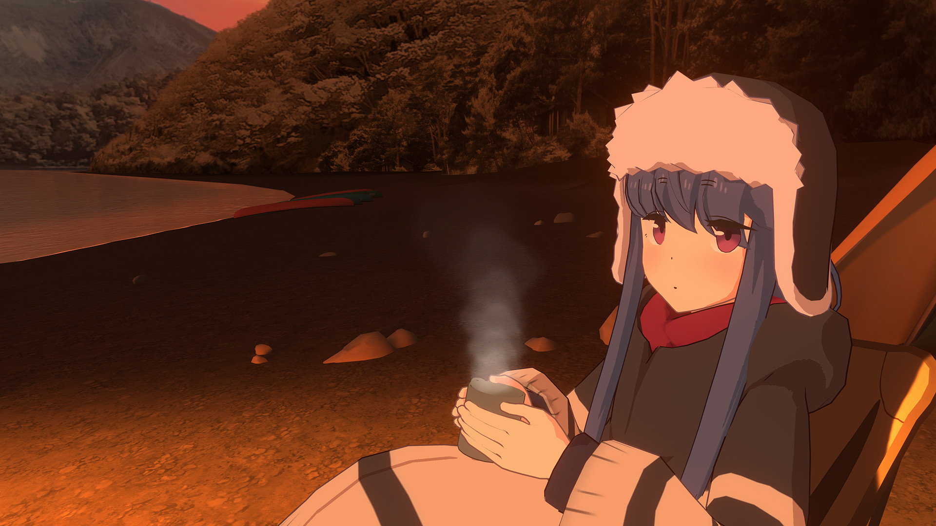 Laid-Back Camp: Virtual – Lake Motosu