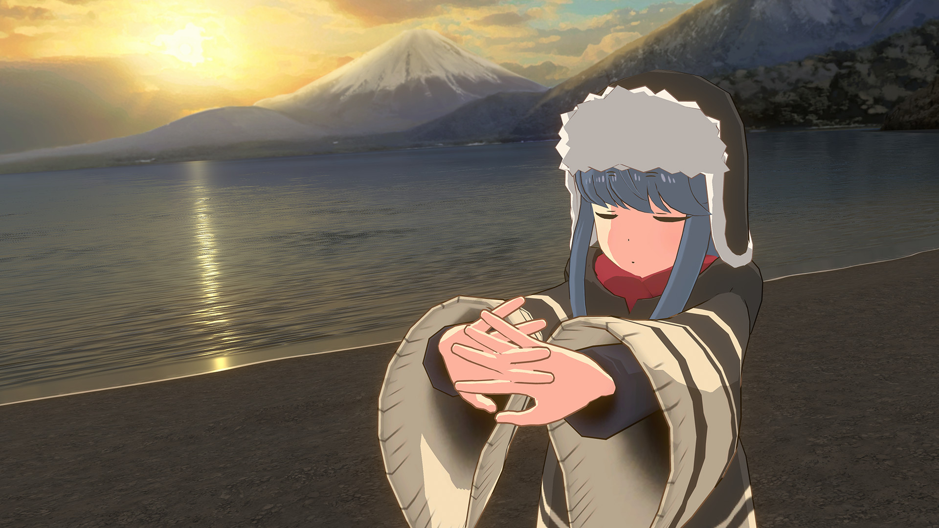 Laid-Back Camp: Virtual – Lake Motosu