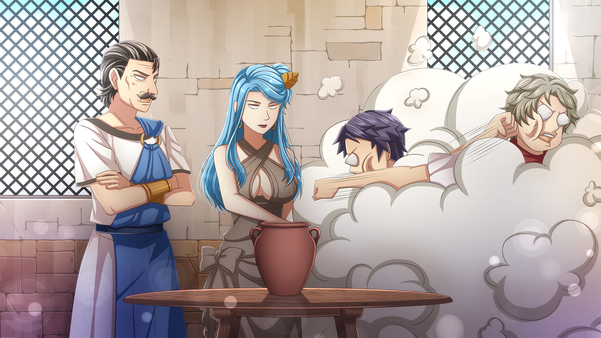 Casina: A Visual Novel set in Ancient Greece