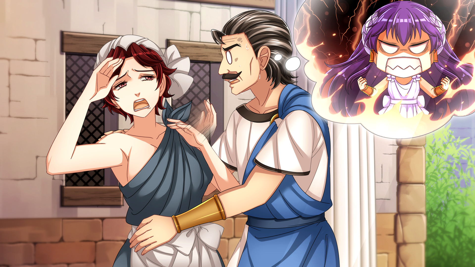 Casina: A Visual Novel set in Ancient Greece