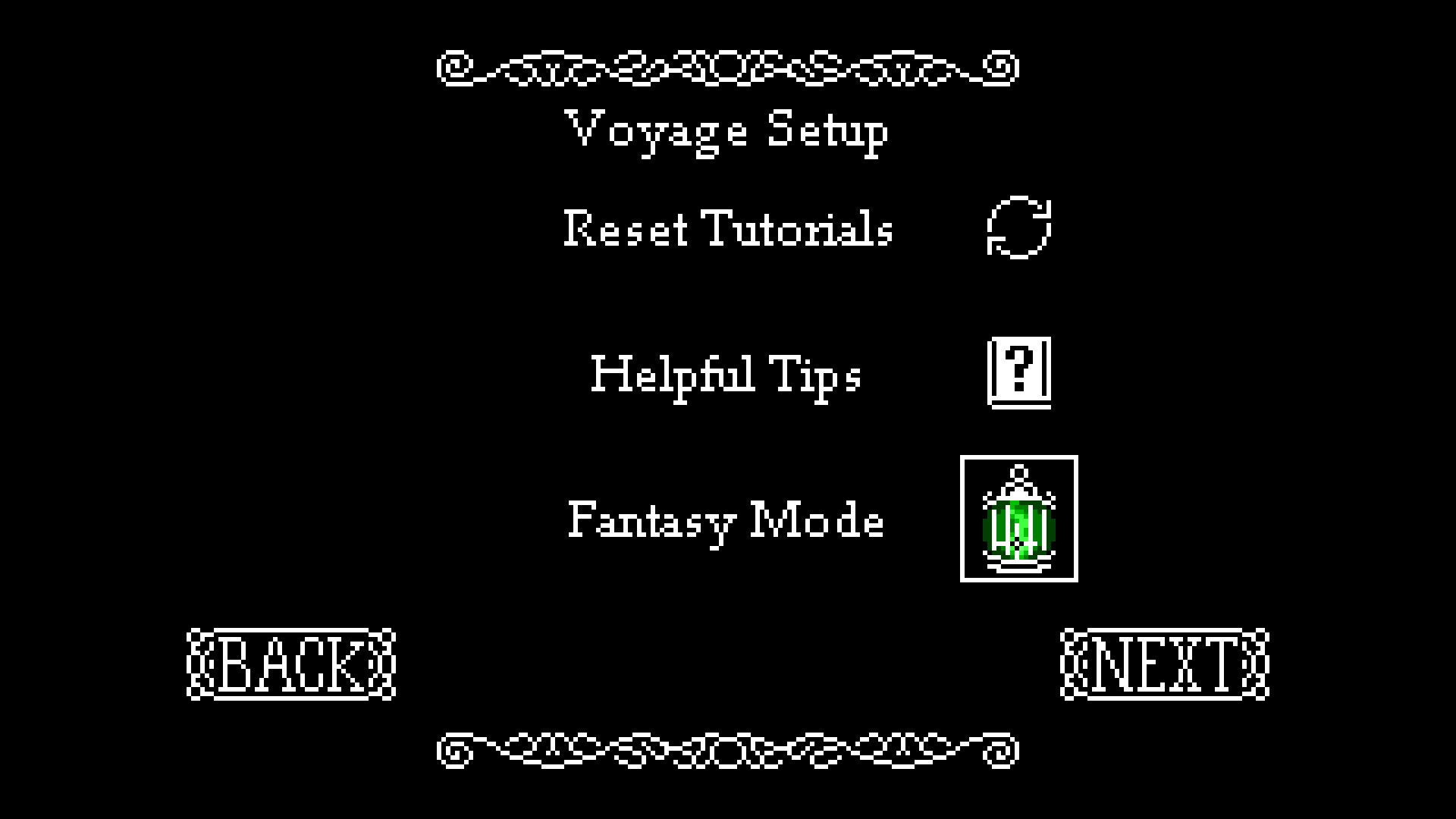 The Caribbean Sail: Fantasy Toggle