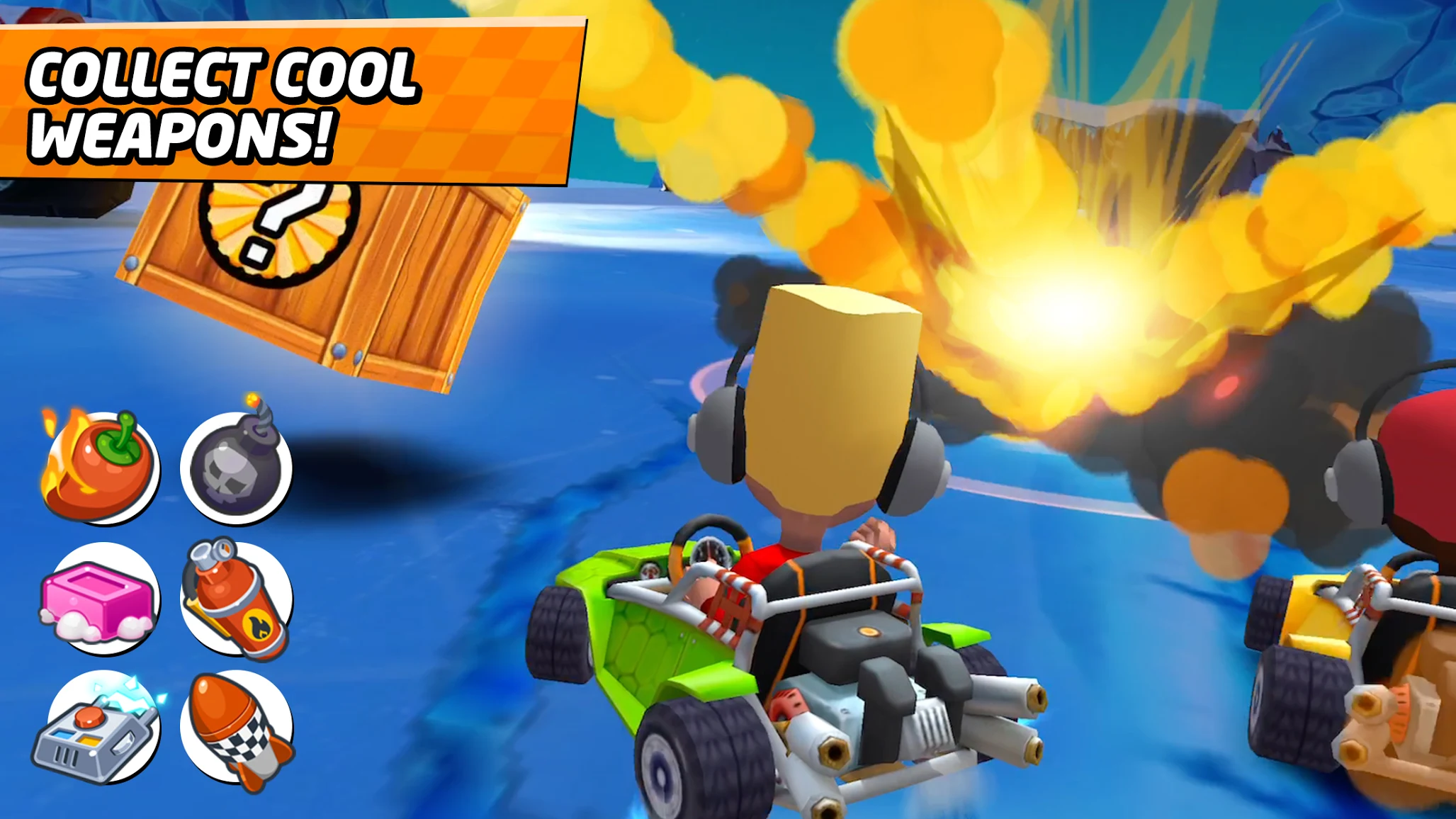 Boom Karts: Multiplayer Kart Racing