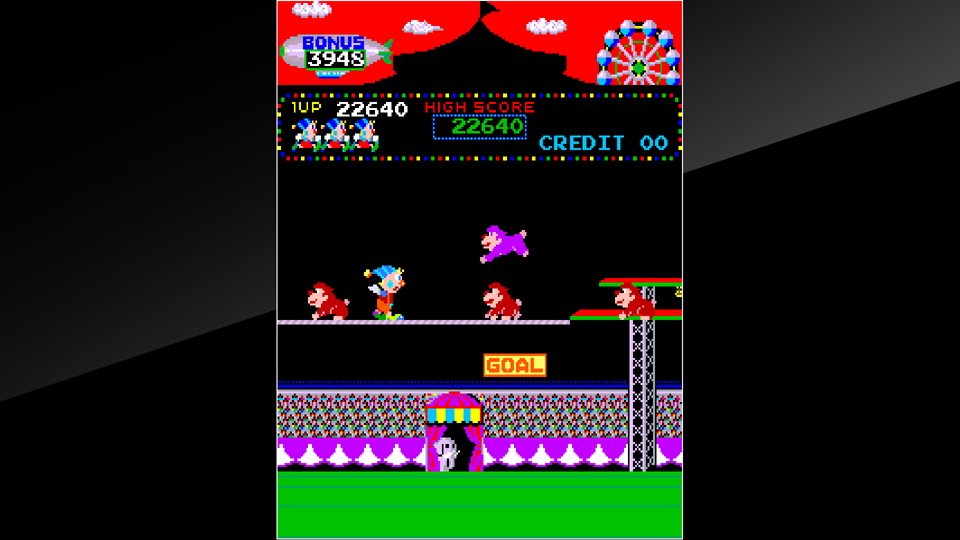 Arcade Archives: Circus Charlie