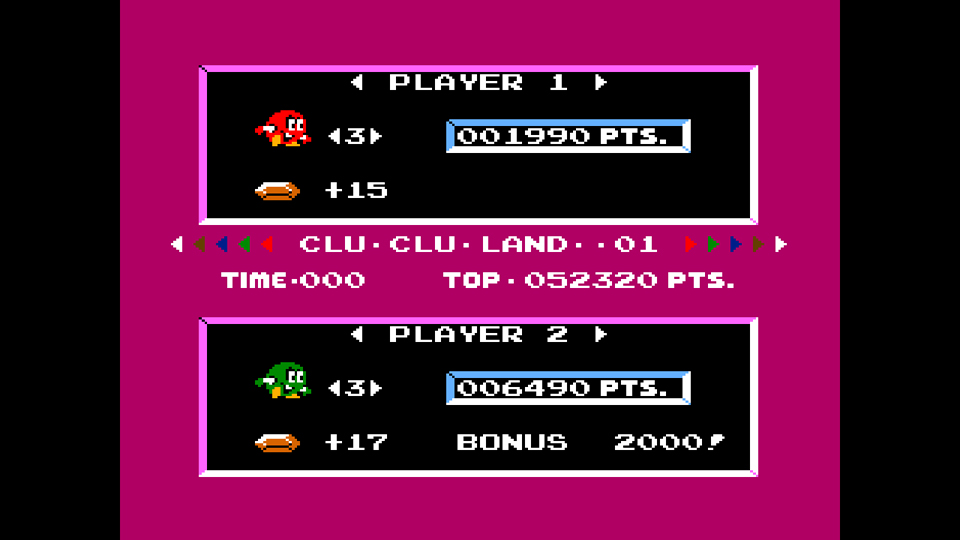 Arcade Archives: Clu Clu Land