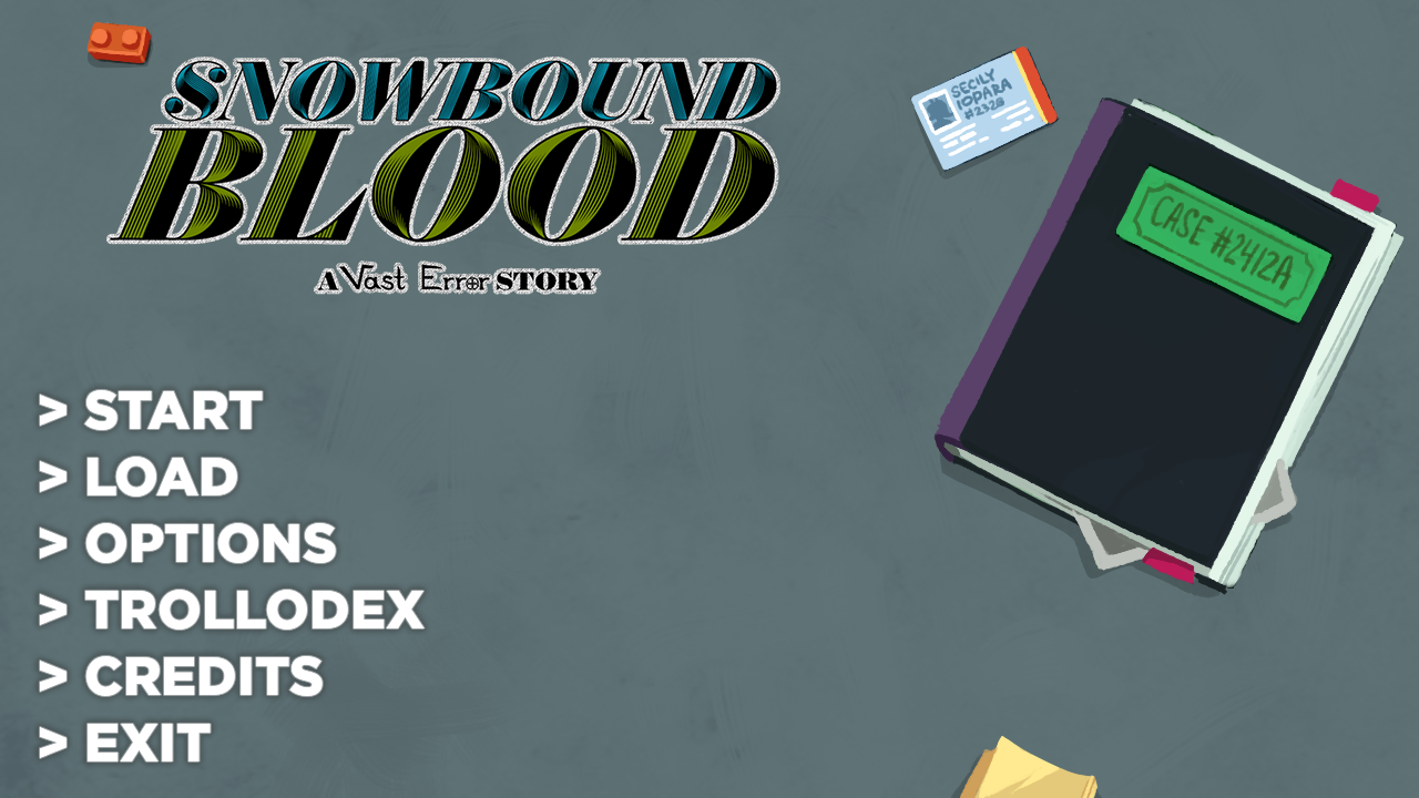 Snowbound Blood: A Vast Error Story