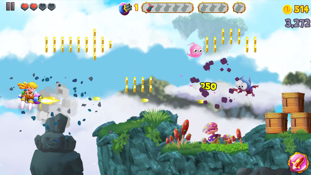 Skyland Rush: Air Raid Attack