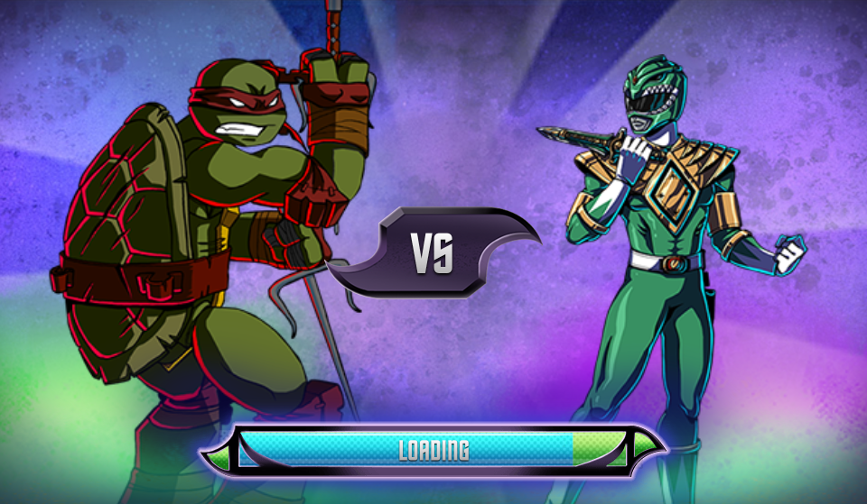 Teenage Mutant Ninja Turtles VS Power Rangers: Ultimate Hero Clash!