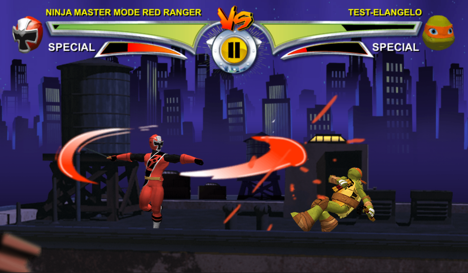 Power Rangers vs Teenage Mutant Ninja Turtles: Ultimate Hero Clash 2