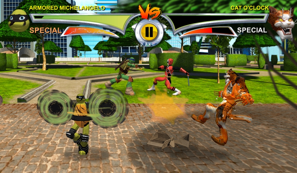 Power Rangers vs Teenage Mutant Ninja Turtles: Ultimate Hero Clash 2