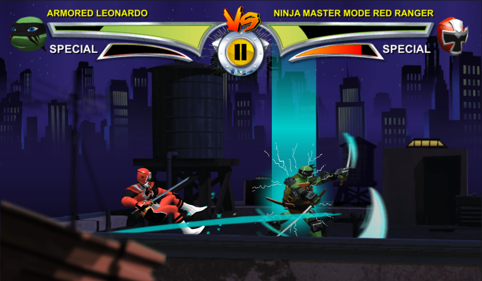 Power Rangers vs Teenage Mutant Ninja Turtles: Ultimate Hero Clash 2
