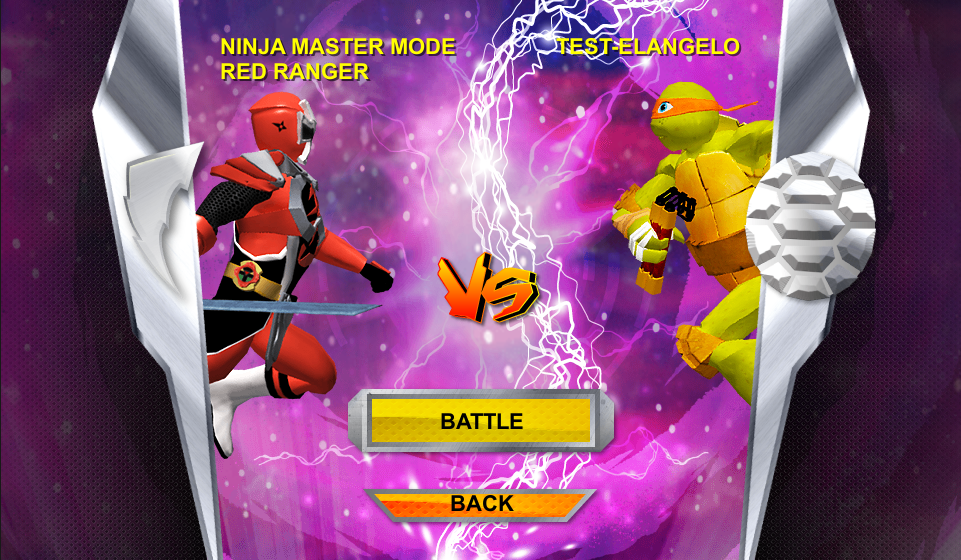 Power Rangers vs Teenage Mutant Ninja Turtles: Ultimate Hero Clash 2