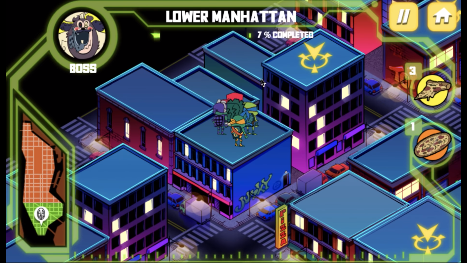Rise of the Teenage Mutant Ninja Turtles: City Showdown