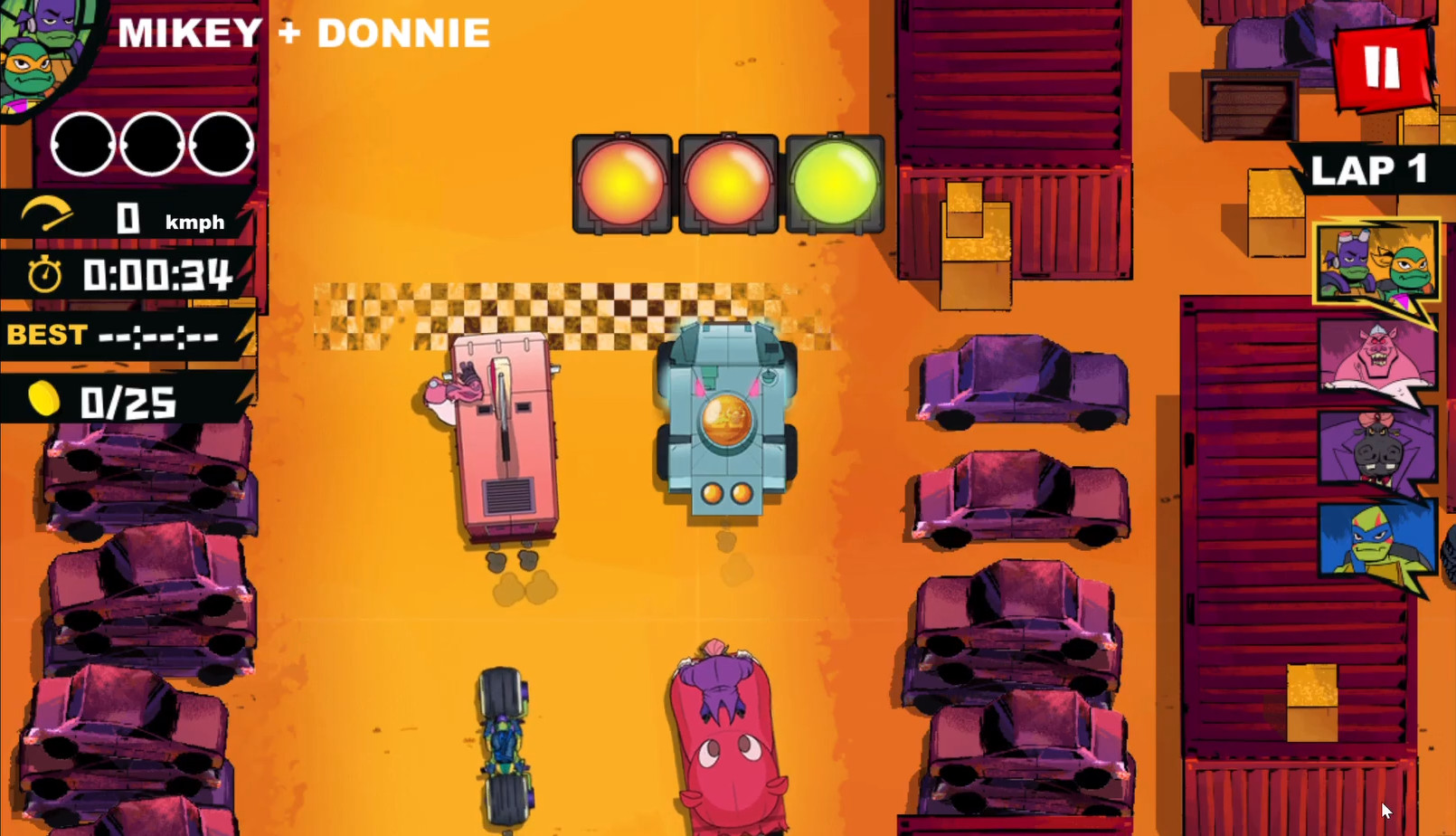 Rise of the Teenage Mutant Ninja Turtles: Road Riot