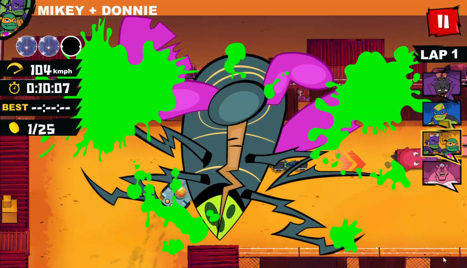 Rise of the Teenage Mutant Ninja Turtles: Road Riot