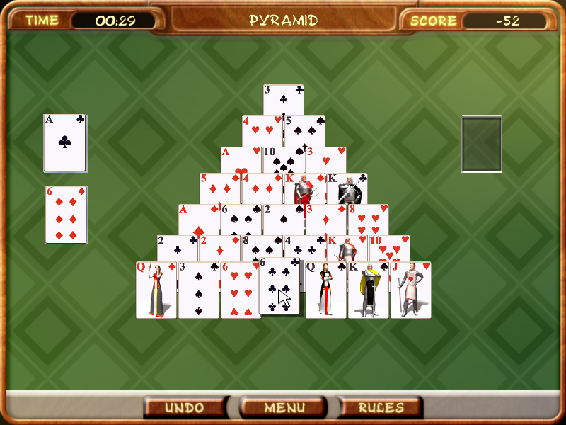 Pyramid Solitaire Gold