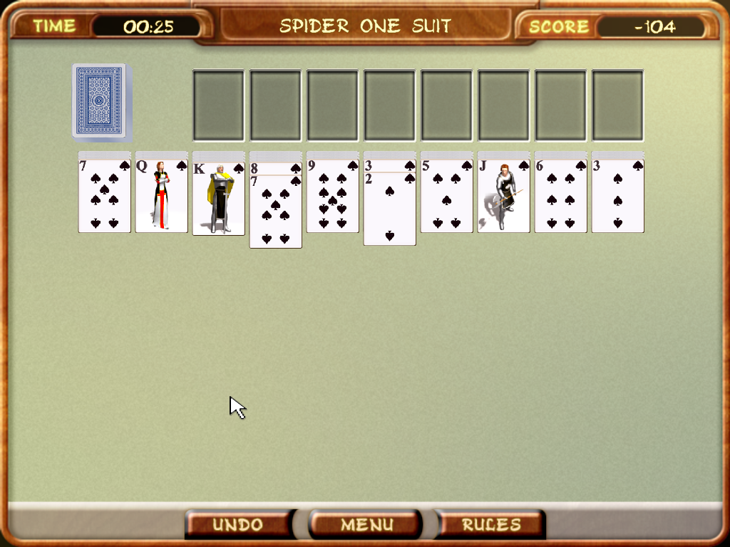 Spider Solitaire Gold