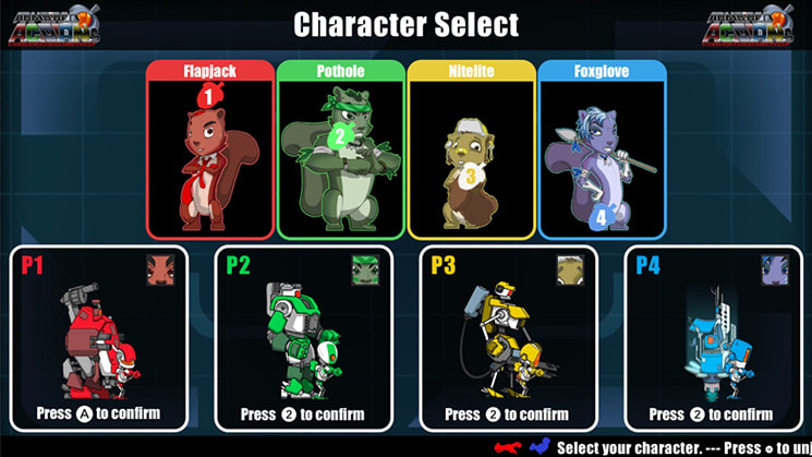 Armored Acorns: Action Squirrel Squad
