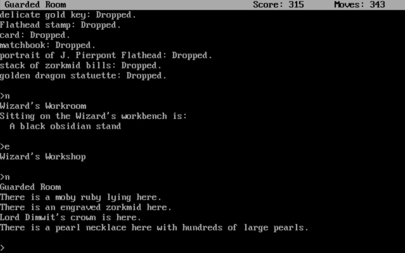 Zork II: The Wizard of Frobozz