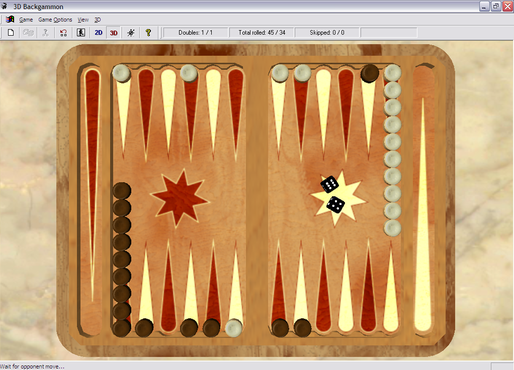 Backgammon 3D