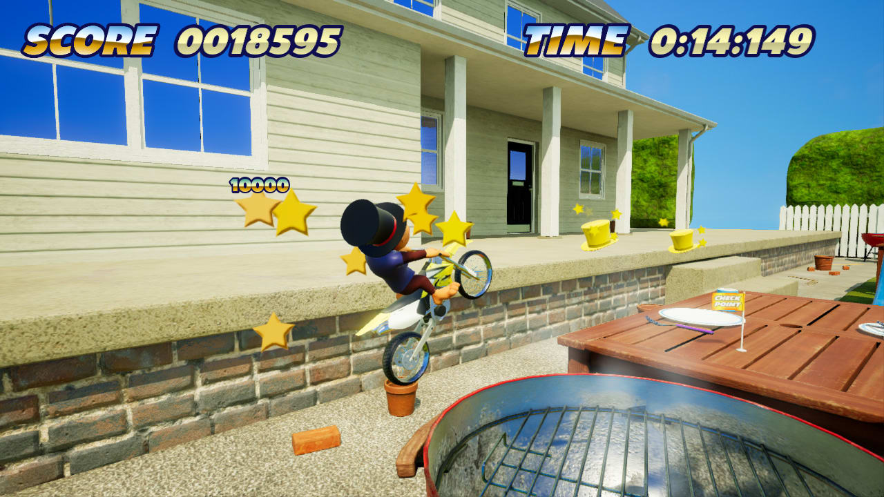 Toy Stunt Bike: Tiptop’s Trials