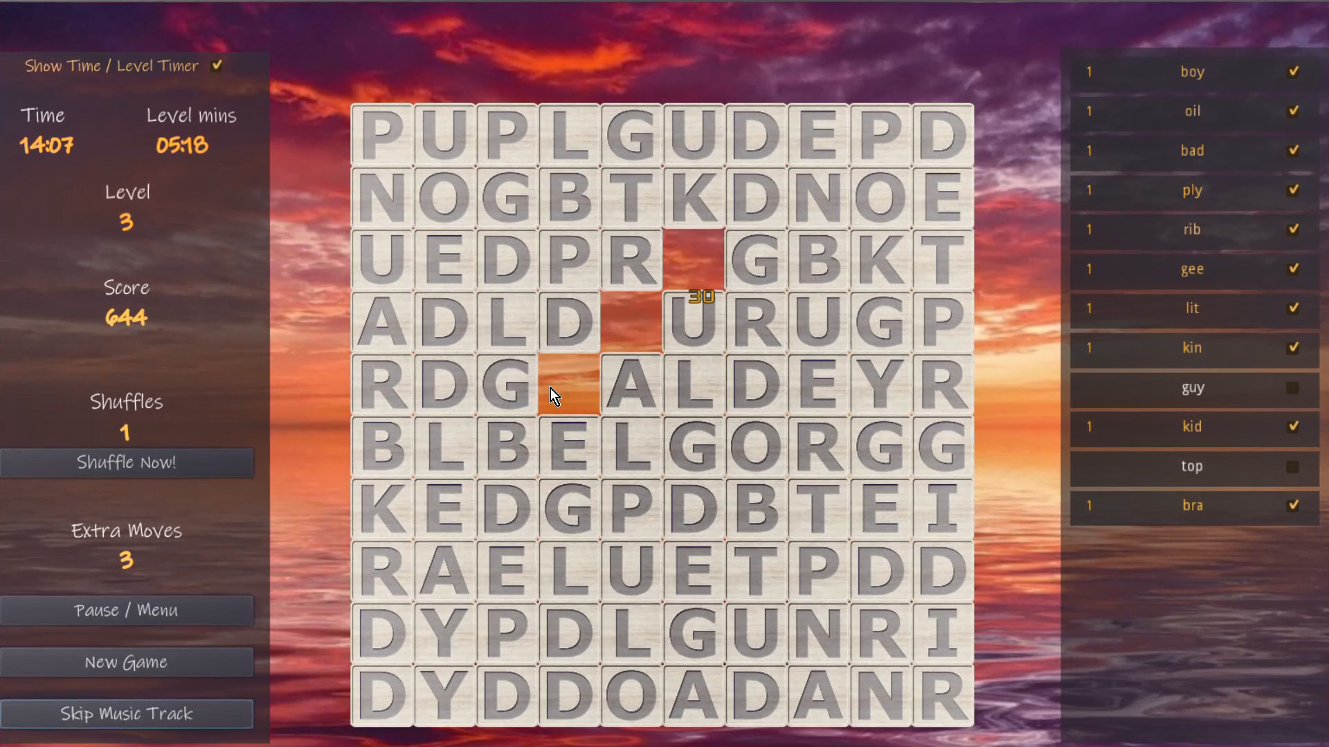 Word Hunt Fever