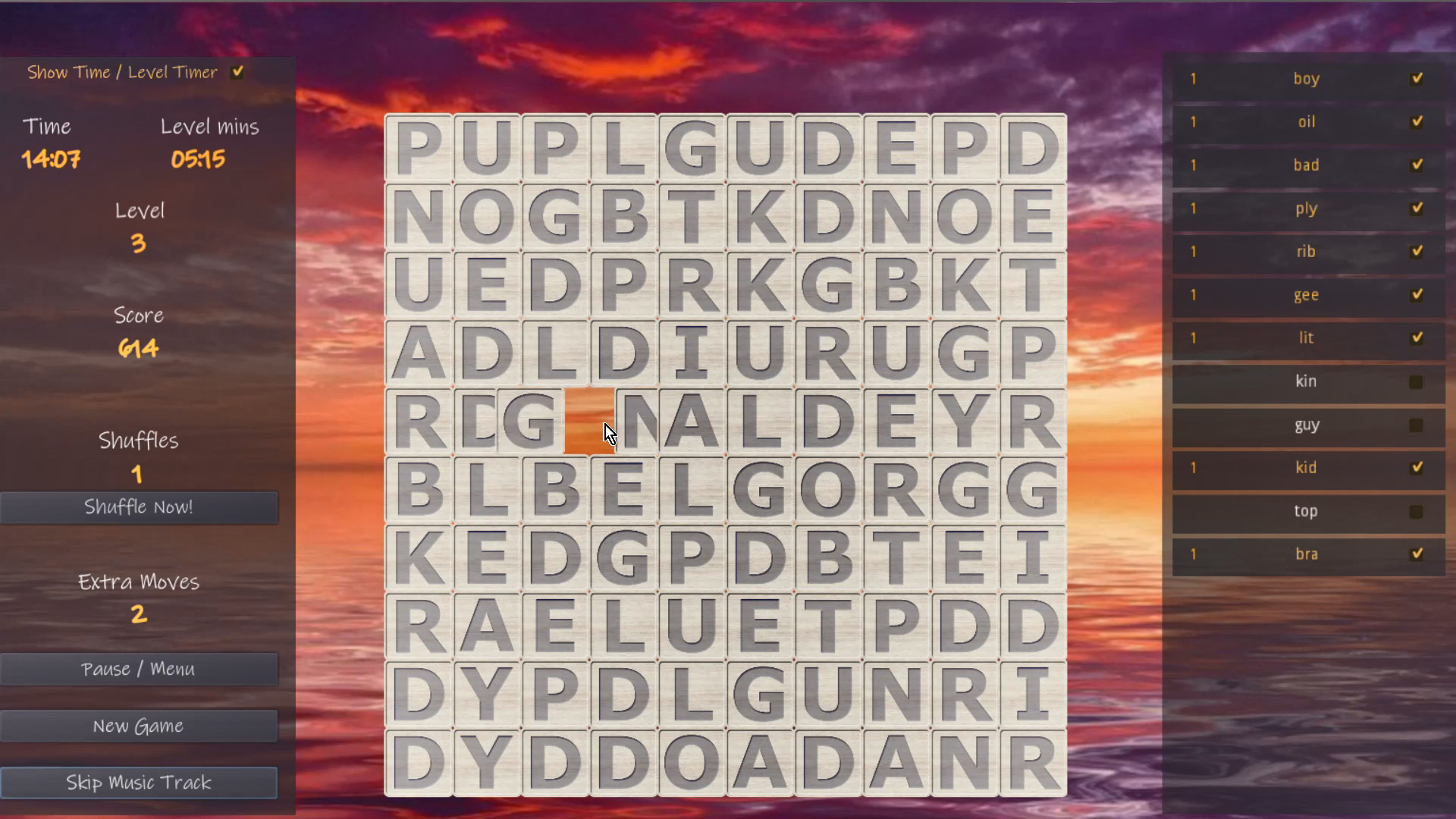 Word Hunt Fever