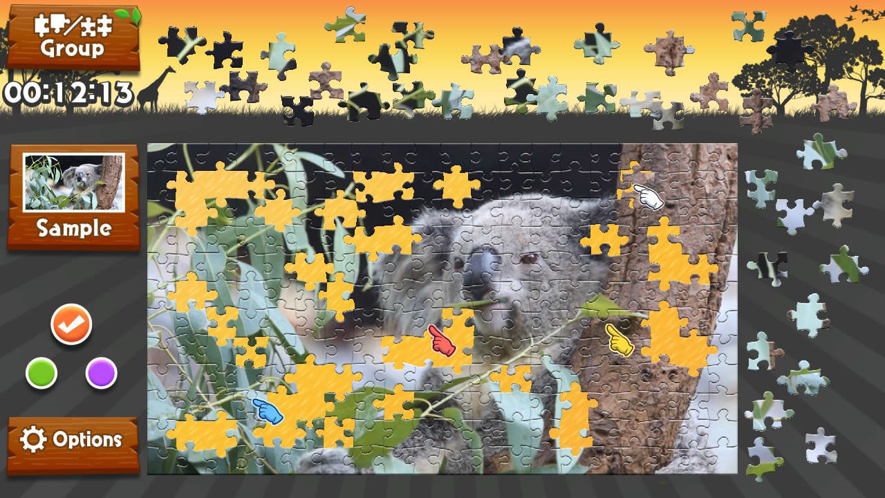 Animated Jigsaws: Wild Animals