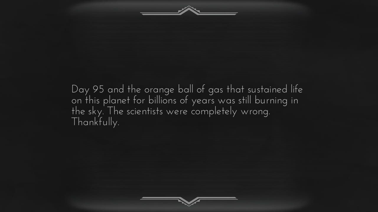 Choices That Matter: And the Sun Went Out