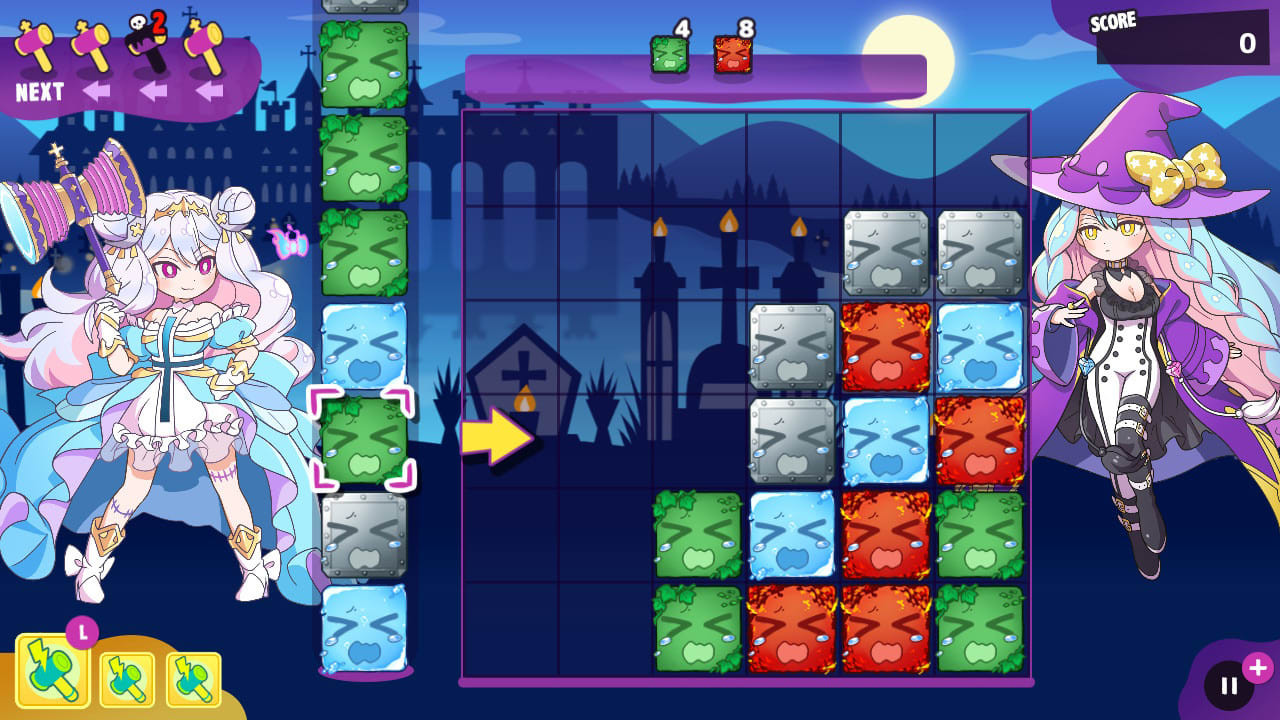 Refreshing Sideways Puzzle Ghost Hammer