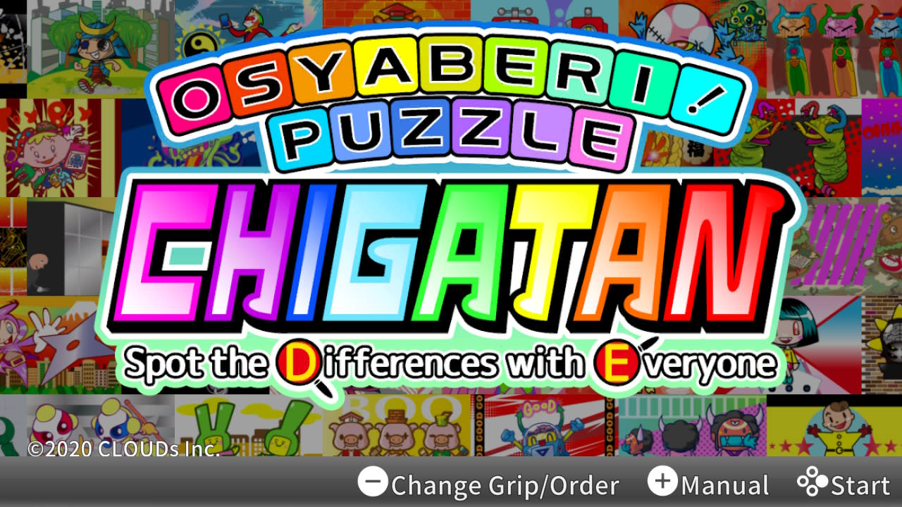 Osyaberi! Puzzle Chigatan: Spot the Differences with Everyone