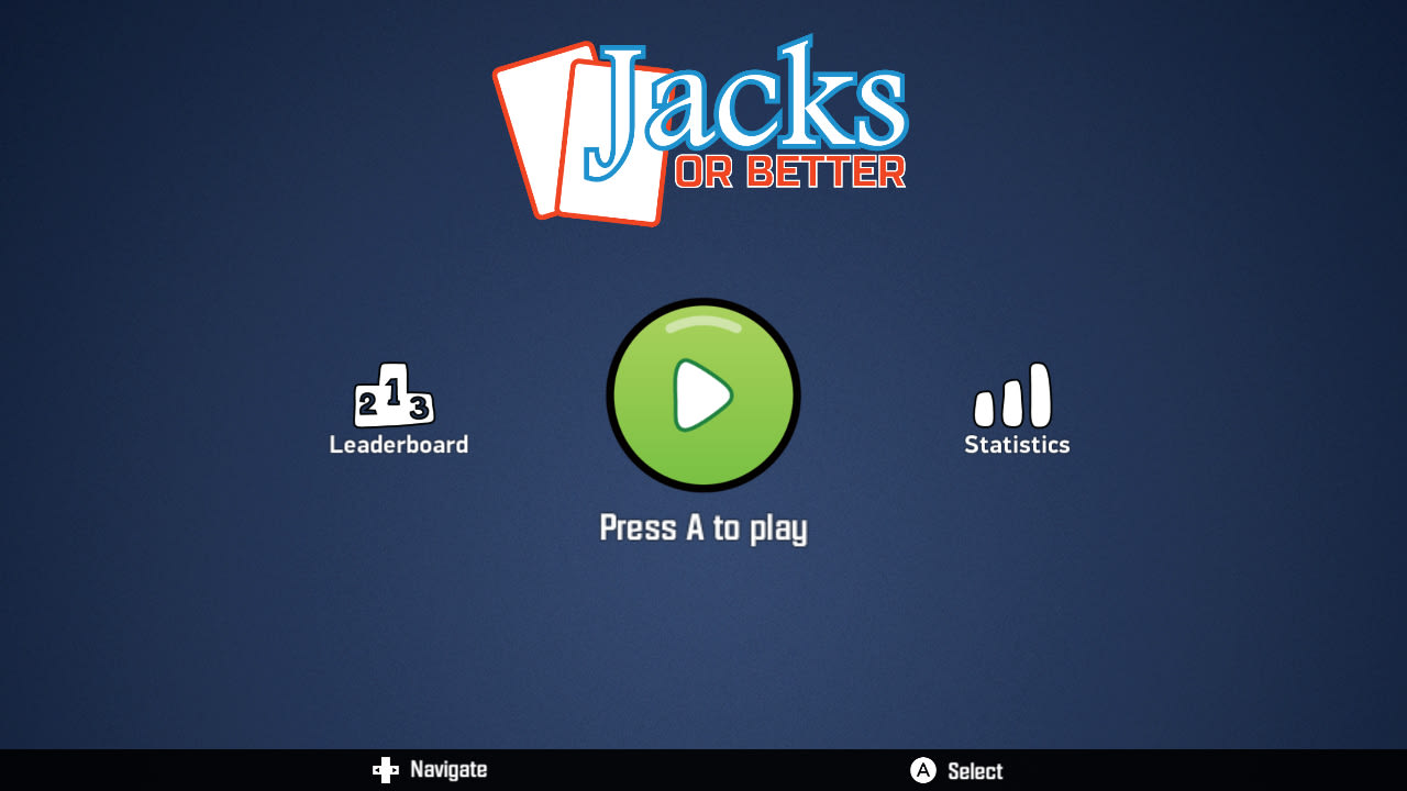 Jacks or Better: Video Poker
