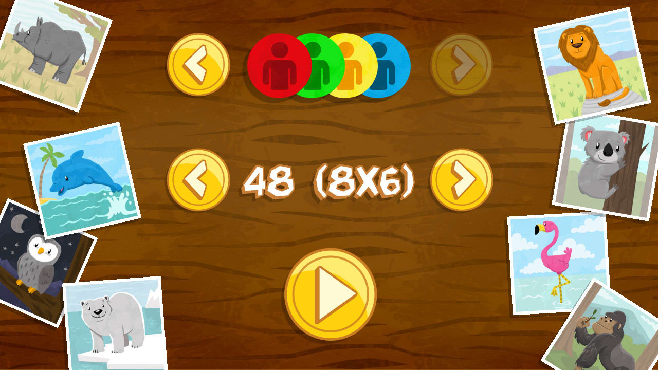 Animal Pairs: Matching &amp; Concentration Game for Toddlers &amp; Kids