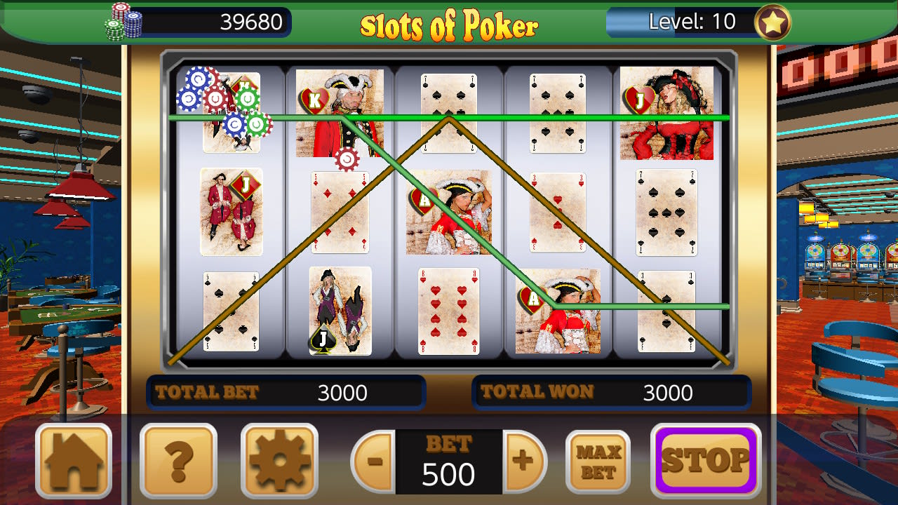 Slots of Poker at Aces Casino