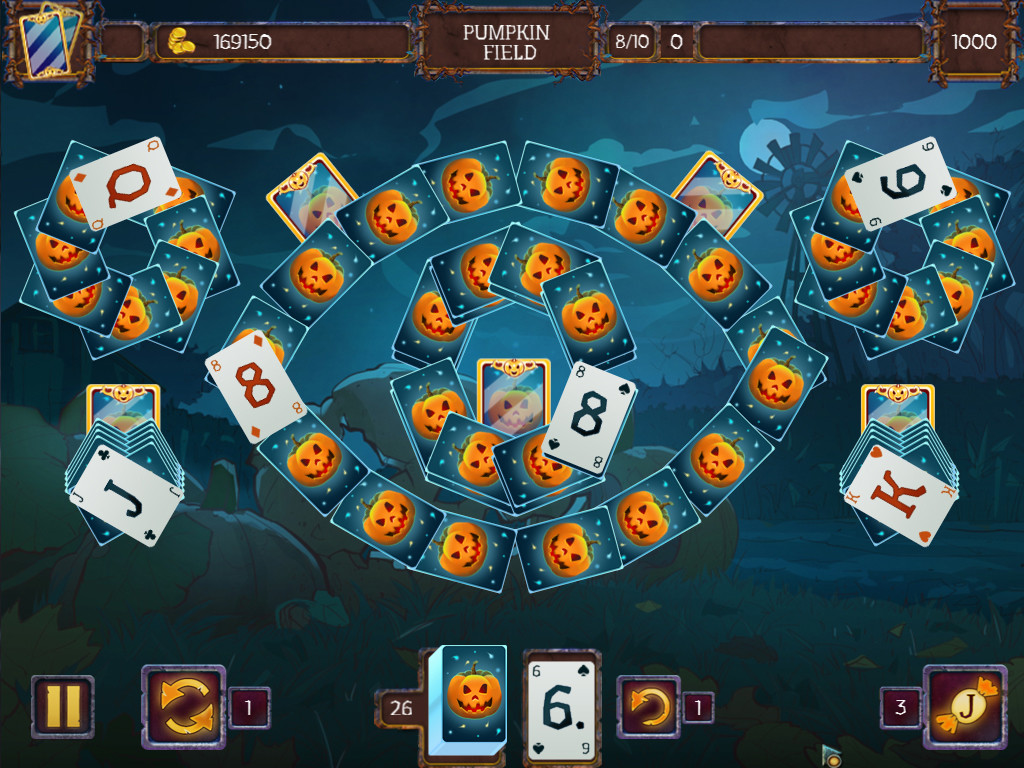 Solitaire Game Halloween 2