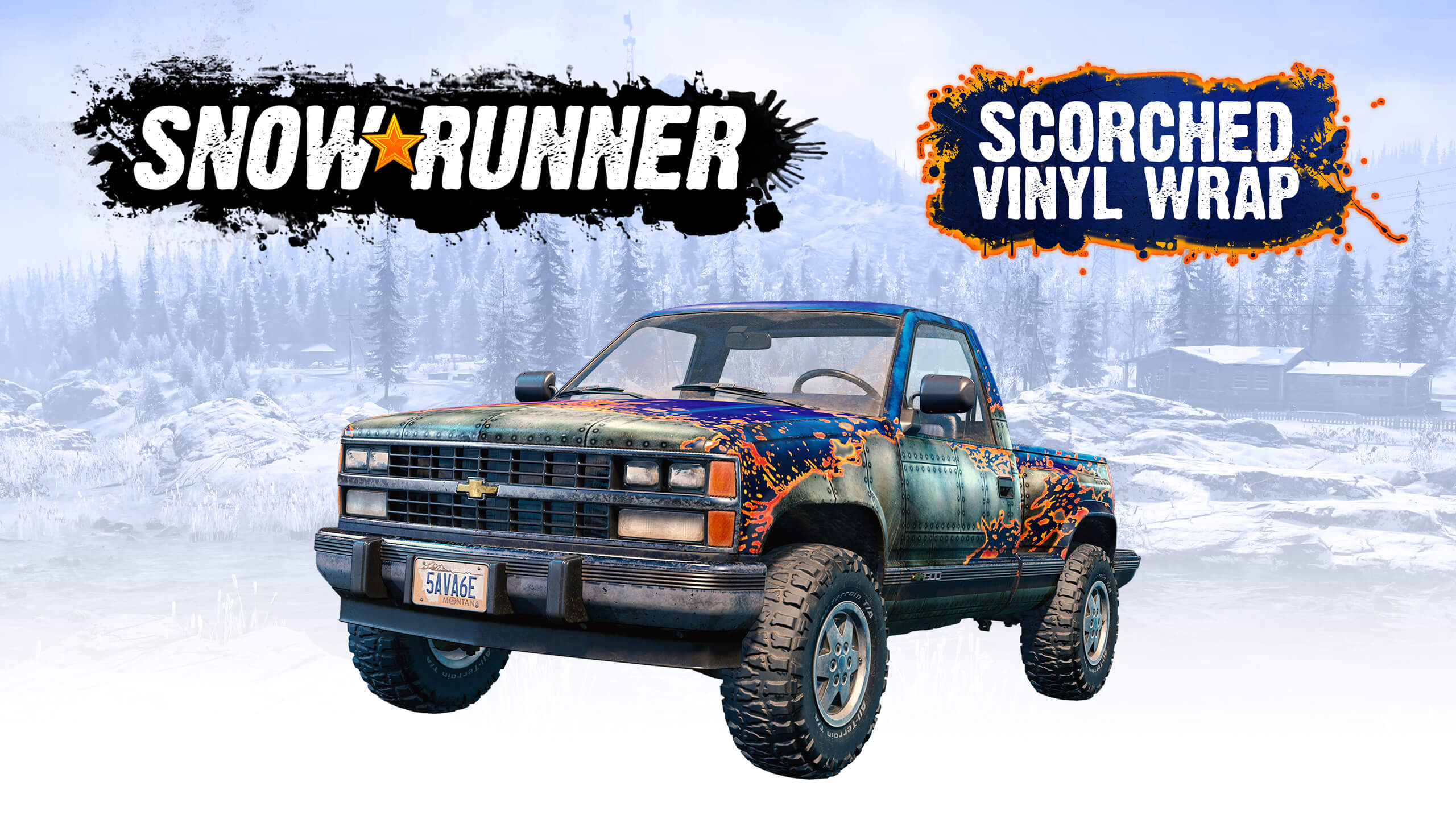 SnowRunner: Scorched Vinyl Wrap