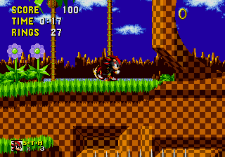 Shadow the Hedgehog in Sonic the Hedgehog