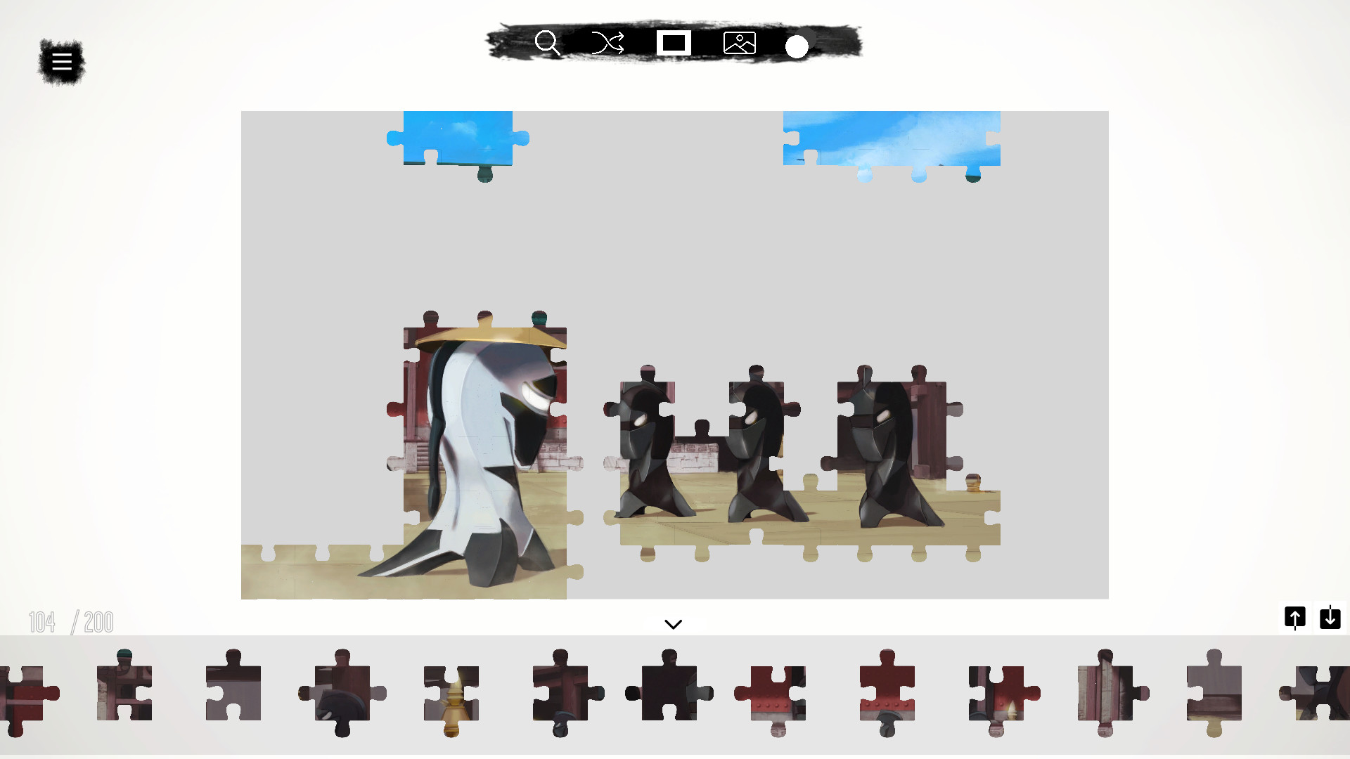 Shinobi’s Way – a jigsaw chess tale